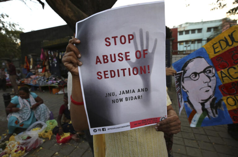 India’s top court suspends British-era sedition law