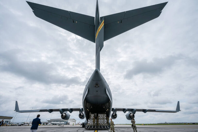 First baby formula shipment, enough for thousands of US infants, arrives from Europe