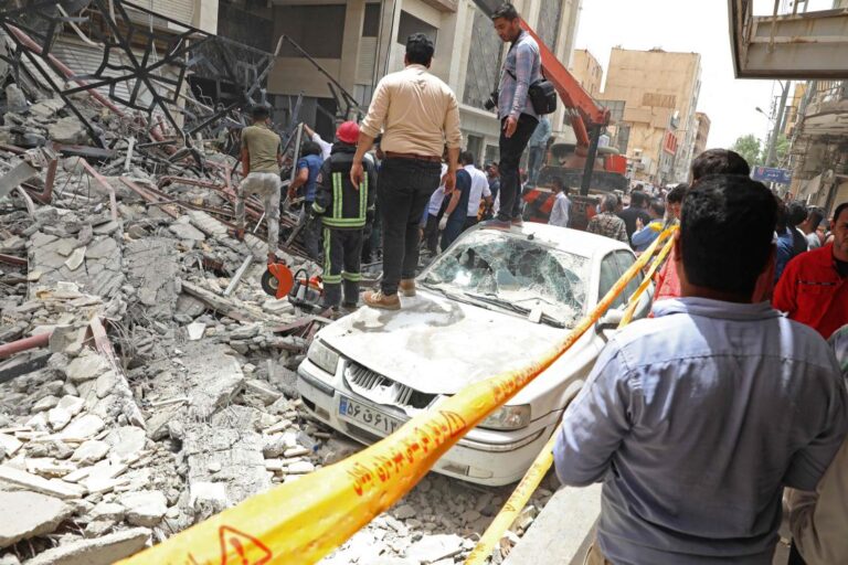 Five dead, scores trapped after building collapses in Iran – State TV