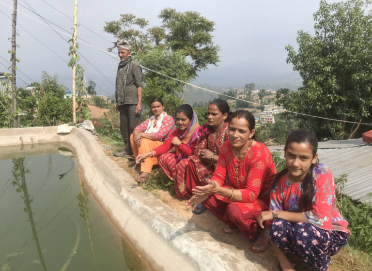 As springs dry up, Nepalese farmers tap into harvesting raindrops