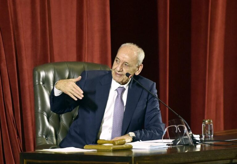 Lebanese parliament re-elects Nabih Berri as speaker