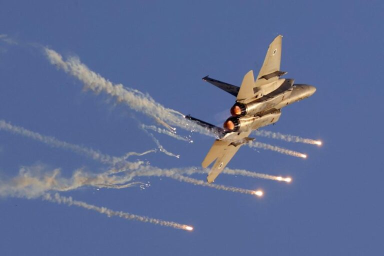 Israel simulates long-range air strikes over Mediterranean