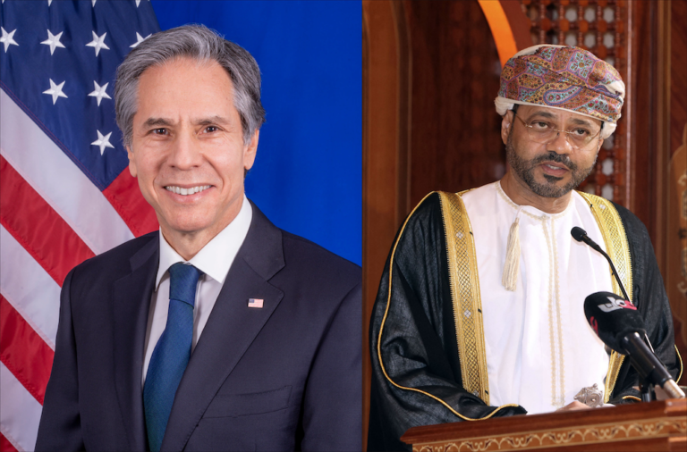 Blinken and Oman’s foreign minister discuss Yemen and Iran during call