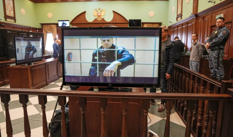 Imprisoned Kremlin critic Navalny moved, alarming his allies
