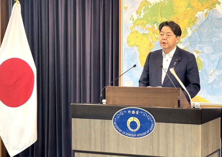 Japan foreign minister non-committal on Damascus airport attack