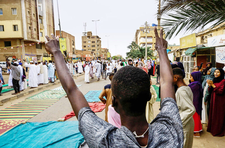 Sudan protesters mark Eid Al-Adha at anti-army sit-in