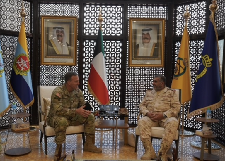 Kuwait military chief meets head of US Central Command