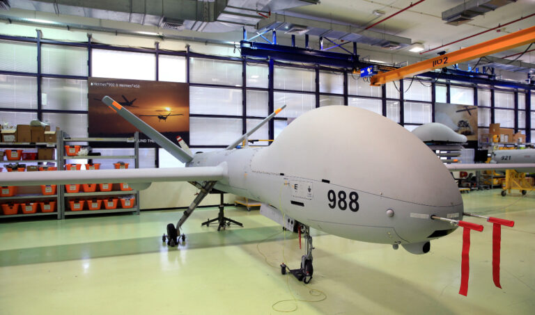 Israel military admits it uses armed drones