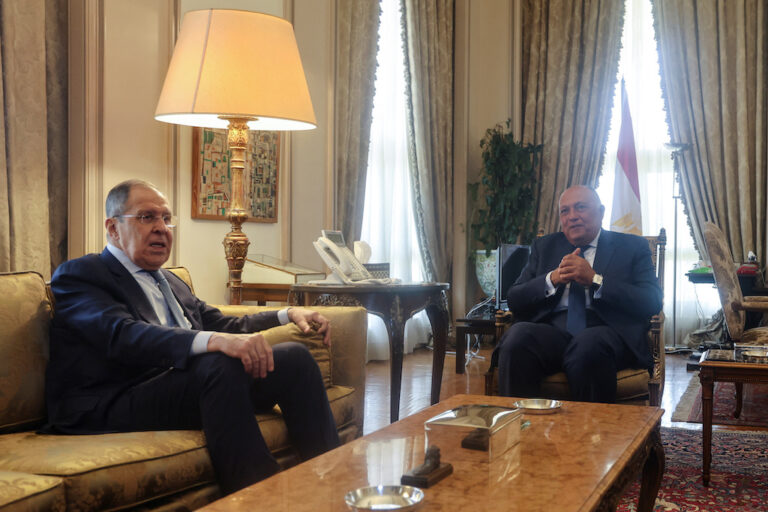 Russia FM visits Egypt, part of Africa trip amid Ukraine war