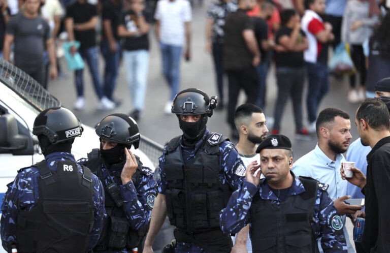 Palestinian engineers protest in challenge to Abbas’ authority in West Bank