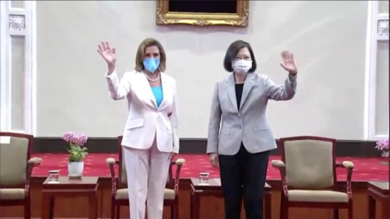 US wants Taiwan to have freedom with security: Pelosi