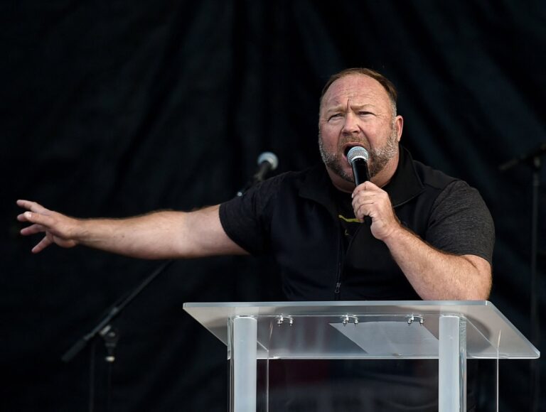 Trump ally Alex Jones told to pay $45.2 million more to Sandy Hook massacre victim’s parents
