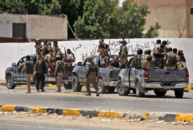 Libyan armed groups clash in Tripoli: reports