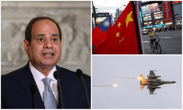 El-Sisi: Egypt has an unchangeable policy on Taiwan