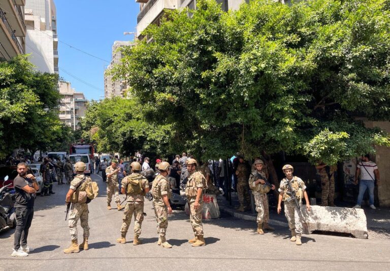 Hostage situation: Armed man storms Lebanese bank, demands release of frozen assets