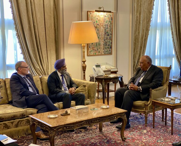 Canada, Egypt discuss aspirations to boost bilateral cooperation