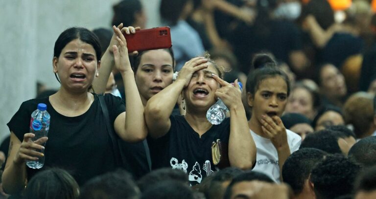 Egypt’s deadly church fire sparks global outpouring of sorrow and sympathy