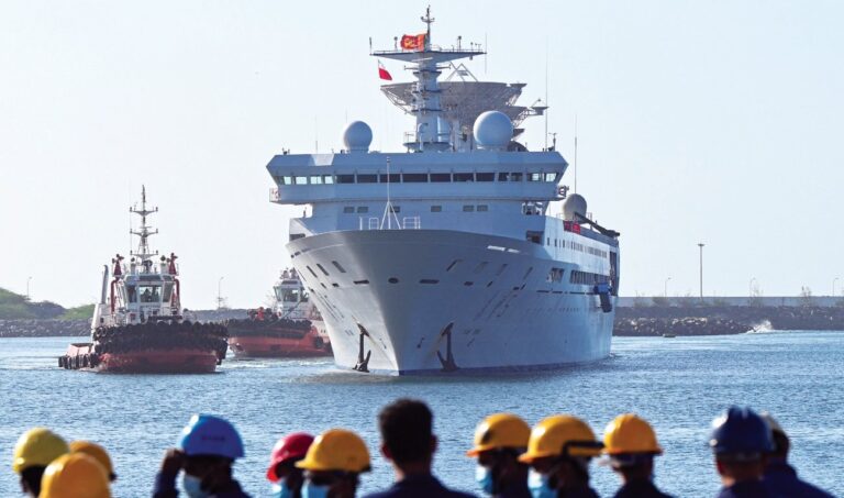 Chinese navy ship docks in Sri Lanka, stokes worry in India