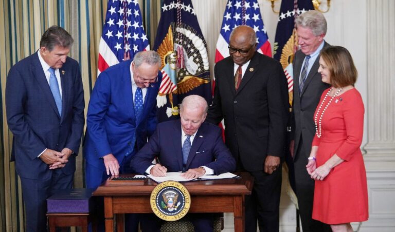 Biden signs massive climate and health care legislation