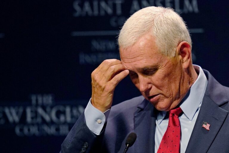 Pence says he didn’t leave office with classified material