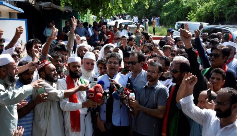 Pakistan’s ousted PM gets transit bail until Thursday in terrorism case