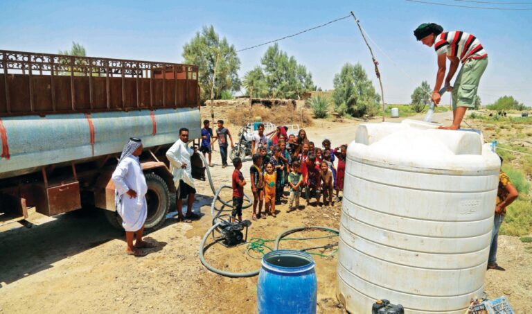 Boiling heat and no water: Taps run dry in southern Iraq