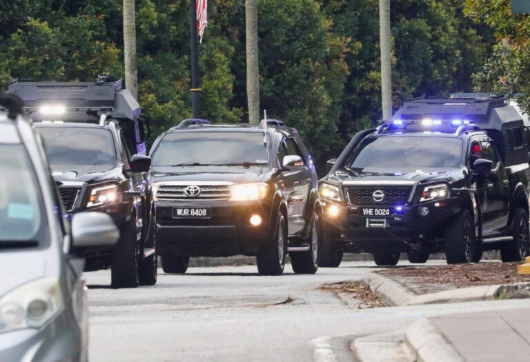 Jailed Malaysian ex-PM Najib Razak returns to court for 1MDB trial