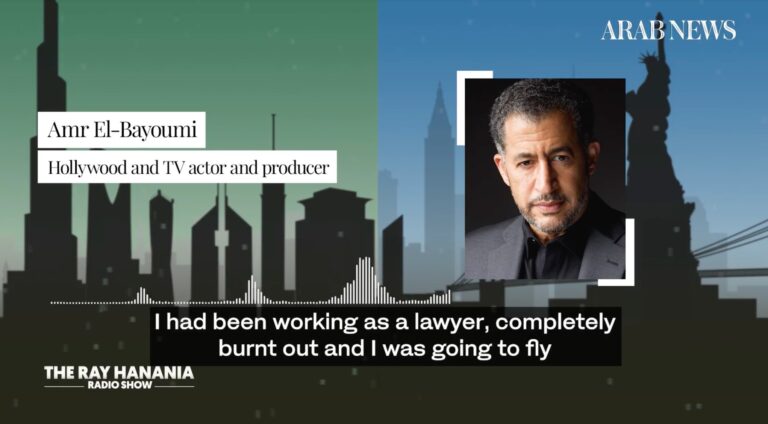 Arab Americans can improve their image by telling their own stories, Egyptian-American actor says