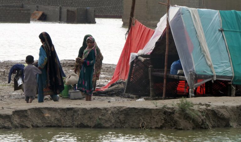 ‘Nothing is left’: In flood-ravaged southern Pakistan, residents desperately await help