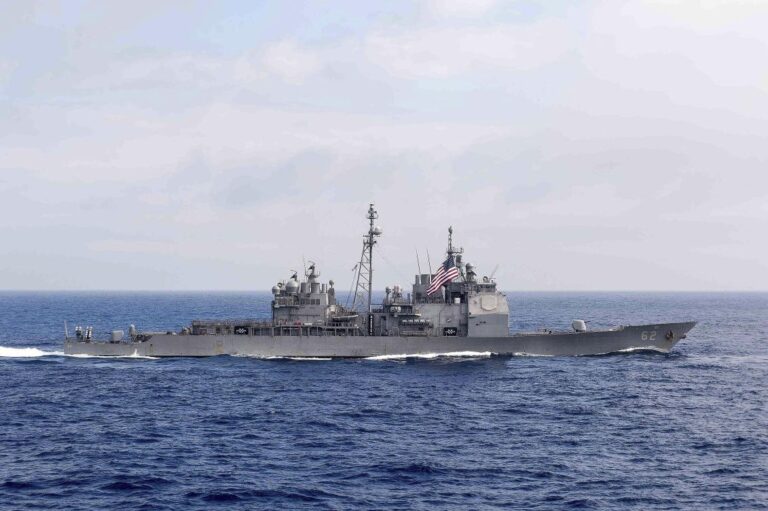 Two US Navy warships transit through Taiwan Strait