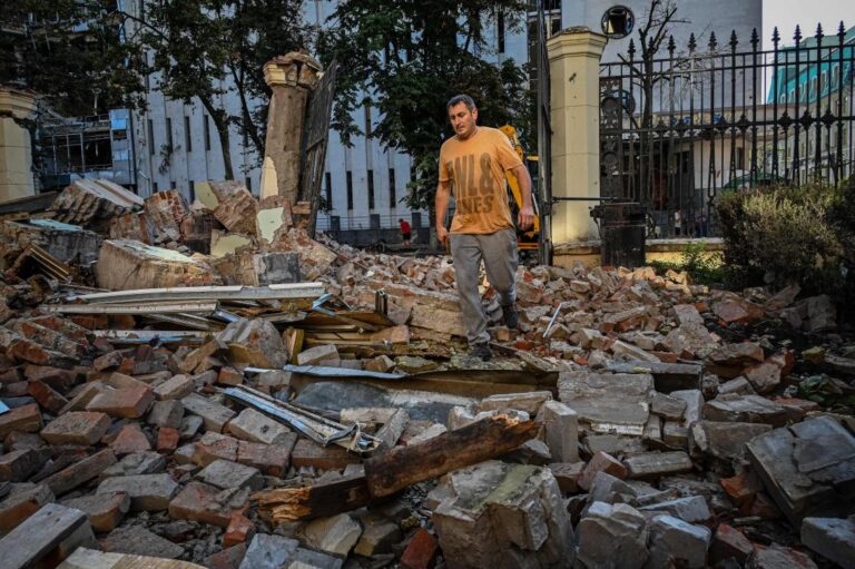 At least five dead as Russian shelling hits central Kharkiv: mayor