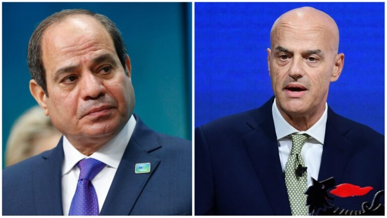 Egypt’s President El-Sisi, holds talks with Italian energy giant chief, Claudio Descalzi