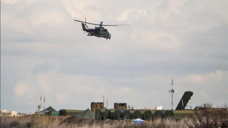 Syrian military helicopter crashes in Hama, crew is killed — state media