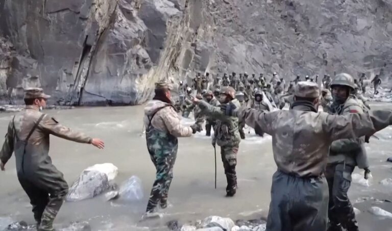 Indian and Chinese troops disengaging  from western Himalayan area, says India