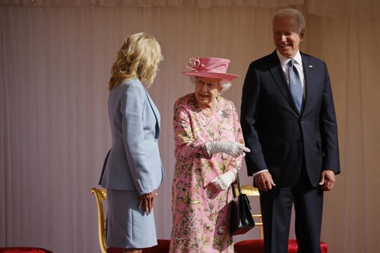 Biden is 13th and final US president to meet Queen Elizabeth