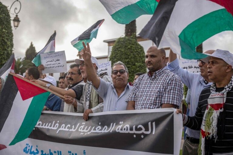 Dozens protest in Morocco after Israeli envoy recalled