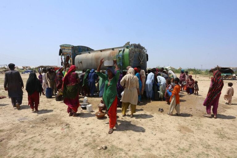 Pakistan races to keep floodwaters out of power station that supplies millions