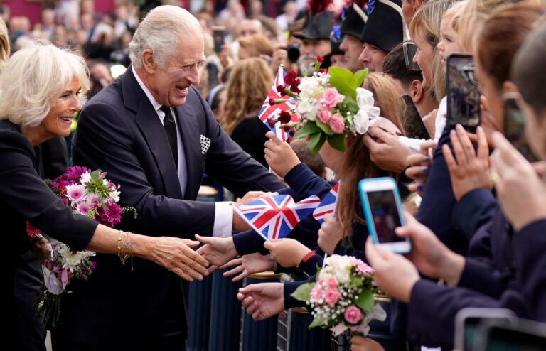 King Charles in Belfast, queen’s coffin to return to London