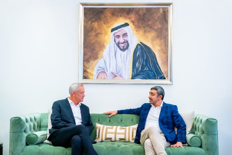 UAE foreign minister hails Abraham Accords in talks with Israeli minister