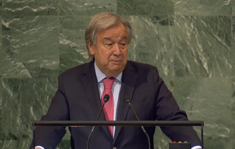 UN chief warns global leaders: The world is in ‘great peril’
