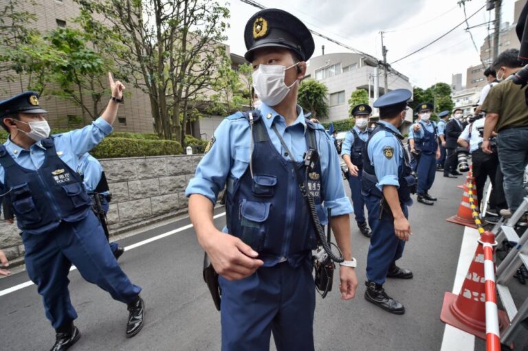 Man sets himself on fire near Japan prime minister’s office