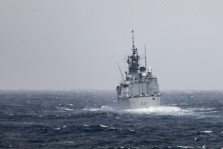 US, Canadian warships sail through Taiwan Strait for second time in a year