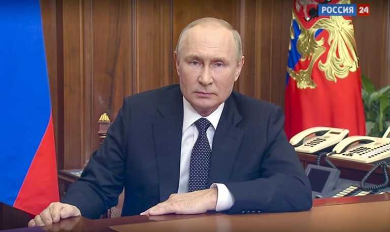 Vladimir Putin announces partial mobilization for Russian citizens