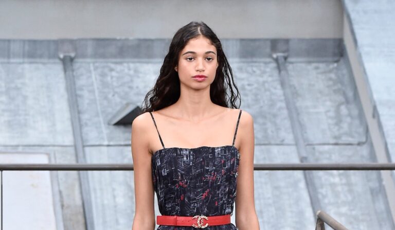Runway star Malika El-Maslouhi awarded Model of the Year in Italy