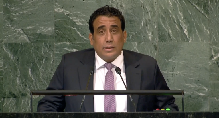 Libya on the path toward democratic transformation, Al-Menfi tells UNGA