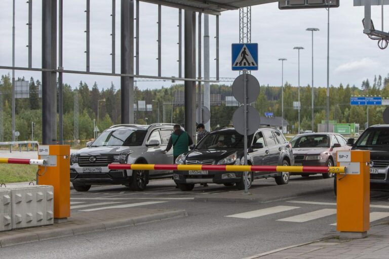 Traffic on Finland-Russia border increasing
