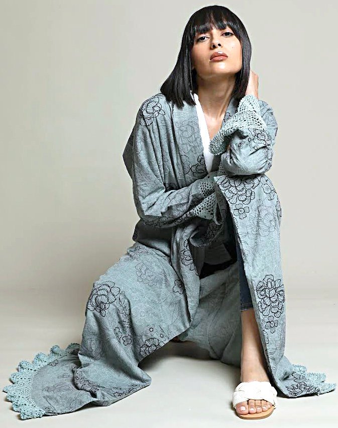 What We Are Buying Today: Thaa abayas and thobes sporting modern look on vintage classic crochet pattern