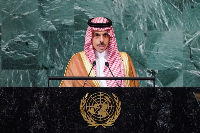 Saudi FM calls for global support amid MENA security pressures