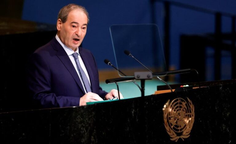 World at ‘critical, dangerous point,’ Syrian FM warns UN General Assembly
