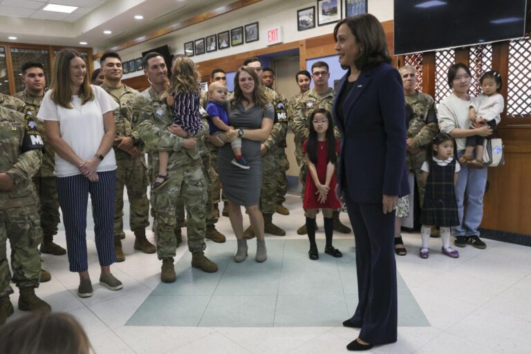 US vice president Kamala Harris caps Asia trip with stop at DMZ dividing Koreas